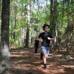 not a horse - Men T-Shirt model jogging